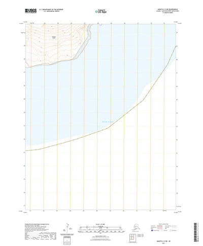 United States Geological Survey Amukta C-2 SW, AK (2021, 25000-Scale) digital map