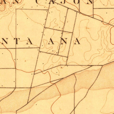 United States Geological Survey Anaheim, CA (1898, 62500-Scale) digital map