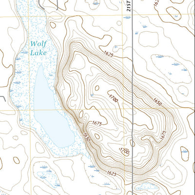 United States Geological Survey Anamoose SW, ND (2020, 24000-Scale) digital map