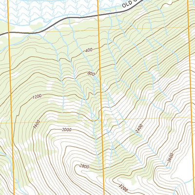 United States Geological Survey Anchorage B-6 NW, AK (2021, 25000-Scale) digital map