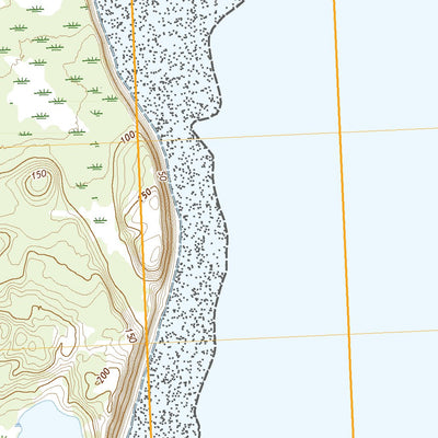 United States Geological Survey Anchorage B-8 SW, AK (2021, 25000-Scale) digital map