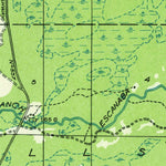 United States Geological Survey Anderson Lake, MI (1932, 31680-Scale) digital map