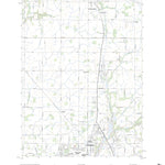 United States Geological Survey Anderson North, IN (2022, 24000-Scale) digital map