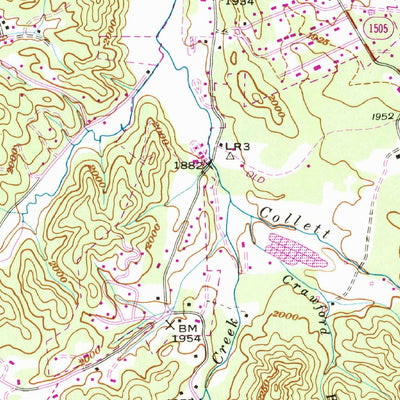 United States Geological Survey Andrews, NC (1938, 24000-Scale) digital map