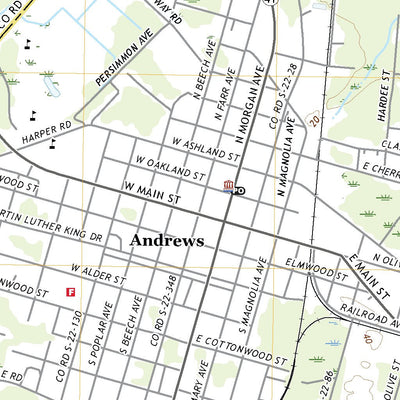 United States Geological Survey Andrews, SC (2020, 24000-Scale) digital map