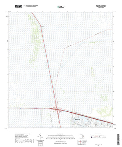 United States Geological Survey Andytown, FL (2021, 24000-Scale) digital map