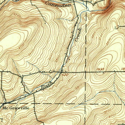 United States Geological Survey Angelica, NY (1906, 62500-Scale) digital map