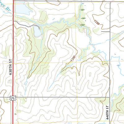 United States Geological Survey Anita SW, IA (2022, 24000-Scale) digital map