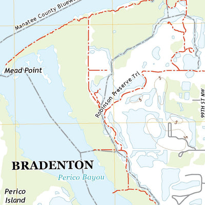 United States Geological Survey Anna Maria, FL (2021, 24000-Scale) digital map