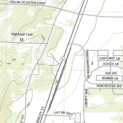 United States Geological Survey Anna, TX (2022, 24000-Scale) digital map