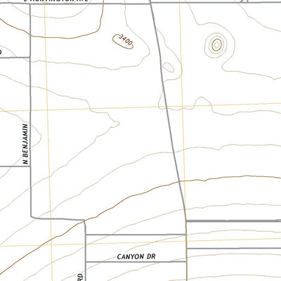 United States Geological Survey Antares, AZ (2021, 24000-Scale) digital map