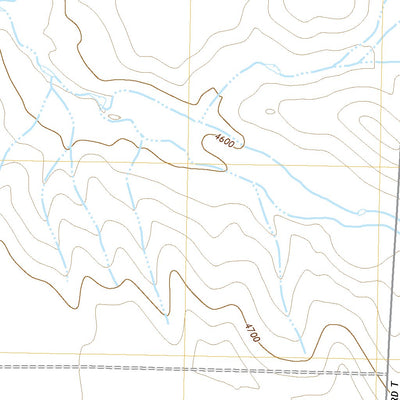 United States Geological Survey Antelope Creek West, CO (2022, 24000-Scale) digital map