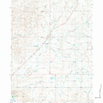 United States Geological Survey Antelope Creek, WY (1949, 24000-Scale) digital map