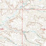 United States Geological Survey Antelope Creek, WY (1949, 24000-Scale) digital map