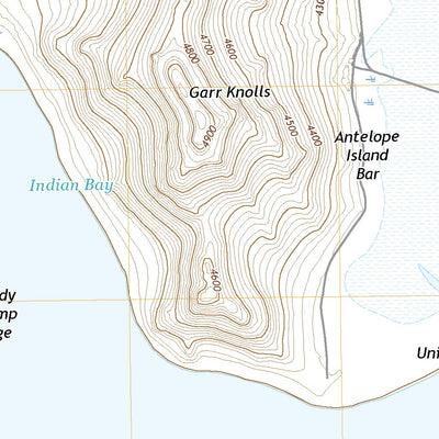 United States Geological Survey Antelope Island South, UT (2020, 24000-Scale) digital map