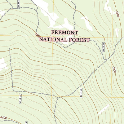 United States Geological Survey Antelope Mountain, OR (2020, 24000-Scale) digital map