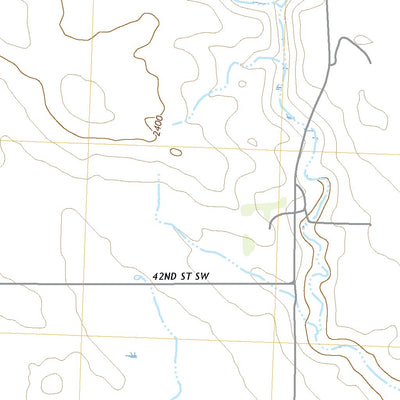 United States Geological Survey Antelope, ND (2020, 24000-Scale) digital map