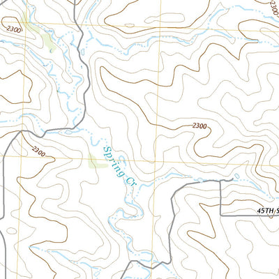 United States Geological Survey Antelope, ND (2020, 24000-Scale) digital map