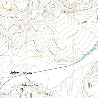 United States Geological Survey Antelope, OR (2020, 24000-Scale) digital map