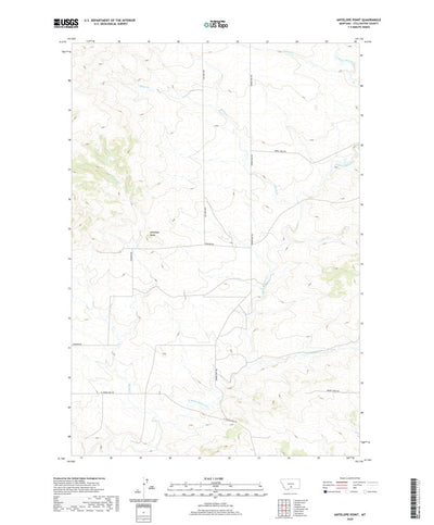 United States Geological Survey Antelope Point, MT (2020, 24000-Scale) digital map