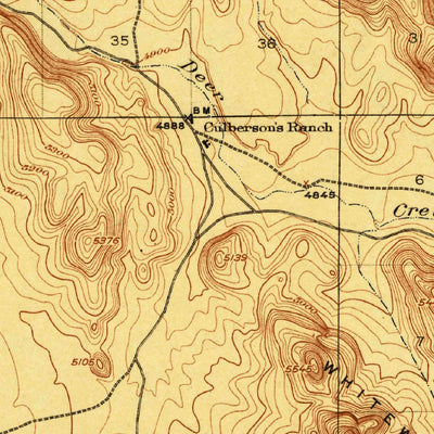 United States Geological Survey Antelope Wells, NM (1919, 62500-Scale) digital map
