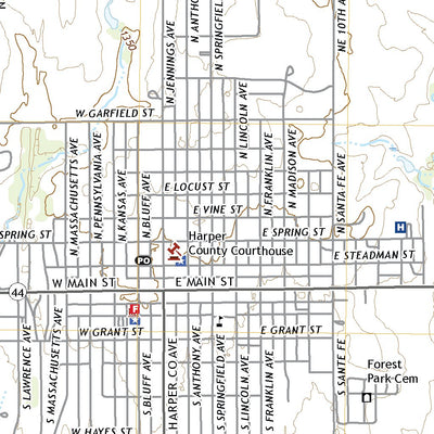 United States Geological Survey Anthony, KS (2022, 24000-Scale) digital map