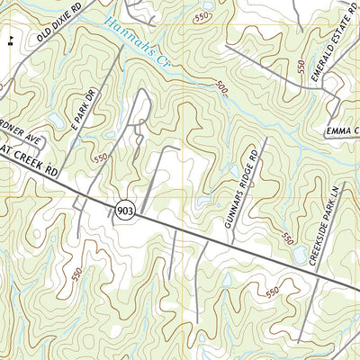 United States Geological Survey Antioch, SC (2020, 24000-Scale) digital map