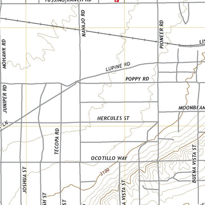 United States Geological Survey Apple Valley South, CA (2021, 24000-Scale) digital map