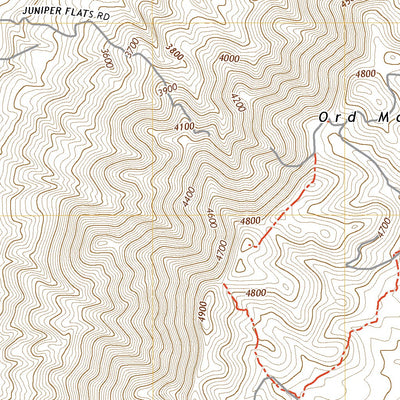 United States Geological Survey Apple Valley South, CA (2021, 24000-Scale) digital map