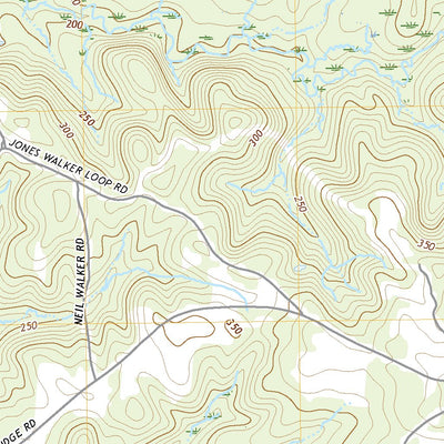 United States Geological Survey Aquilla, AL (2020, 24000-Scale) digital map