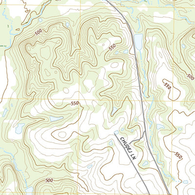 United States Geological Survey Aquilla, TX (2022, 24000-Scale) digital map