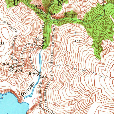 United States Geological Survey Arched Rock, CA (1942, 24000-Scale) digital map