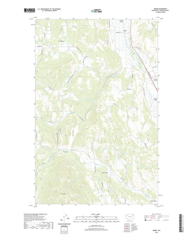United States Geological Survey Arden, WA (2020, 24000-Scale) digital map
