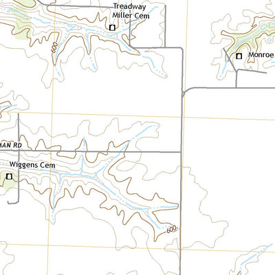 United States Geological Survey Arenzville East, IL (2021, 24000-Scale) digital map