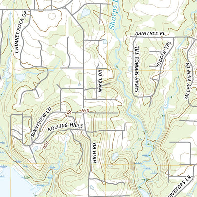 United States Geological Survey Argyle, TX (2022, 24000-Scale) digital map