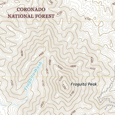 United States Geological Survey Arivaca, AZ (2021, 24000-Scale) digital map