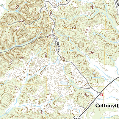 United States Geological Survey Arkabutla West, MS (2020, 24000-Scale) digital map