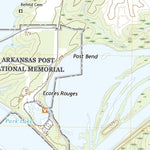 United States Geological Survey Arkansas Post, AR (2020, 24000-Scale) digital map