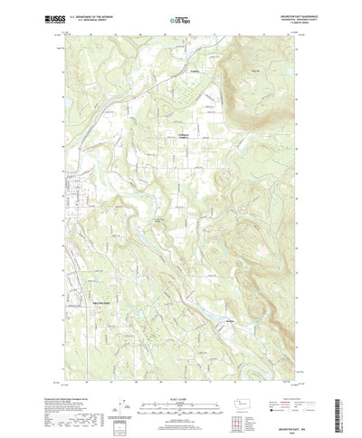 United States Geological Survey Arlington East, WA (2020, 24000-Scale) digital map