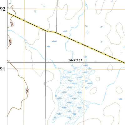 United States Geological Survey Armour, SD (2021, 24000-Scale) digital map