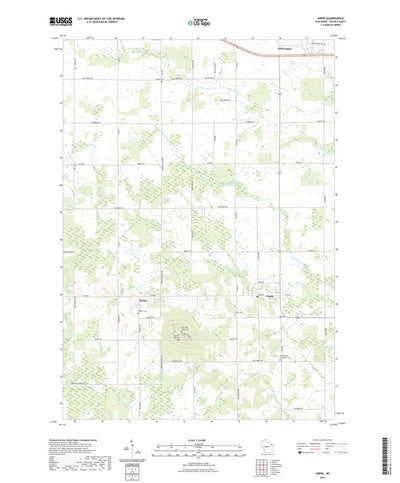 United States Geological Survey Arpin, WI (2022, 24000-Scale) digital map