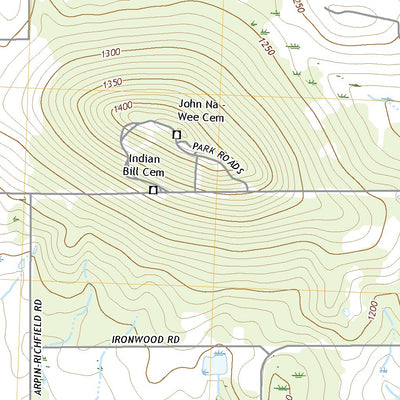 United States Geological Survey Arpin, WI (2022, 24000-Scale) digital map