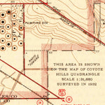United States Geological Survey Artesia, CA (1945, 24000-Scale) digital map