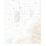 United States Geological Survey Arvin, CA (2021, 24000-Scale) digital map