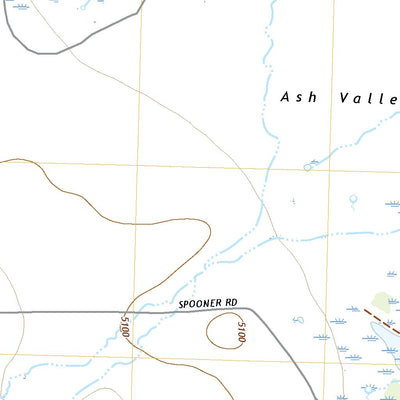 United States Geological Survey Ash Valley, CA (2022, 24000-Scale) digital map