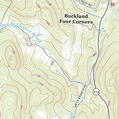 United States Geological Survey Ashfield, MA (2021, 24000-Scale) digital map