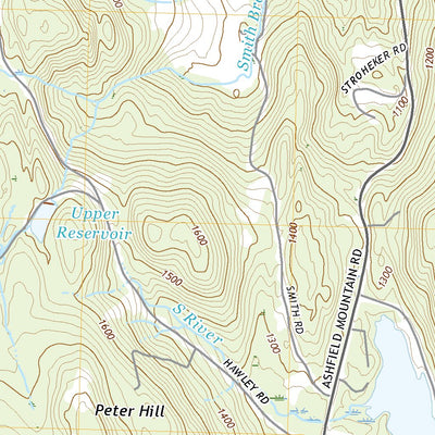 United States Geological Survey Ashfield, MA (2021, 24000-Scale) digital map