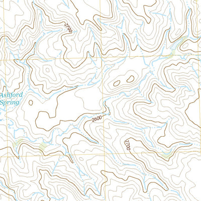 United States Geological Survey Ashford Coulee, MT (2020, 24000-Scale) digital map