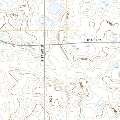 United States Geological Survey Ashley NE, ND (2020, 24000-Scale) digital map