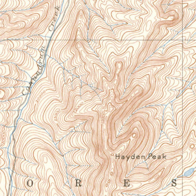 United States Geological Survey Aspen, CO (1893, 62500-Scale) digital map